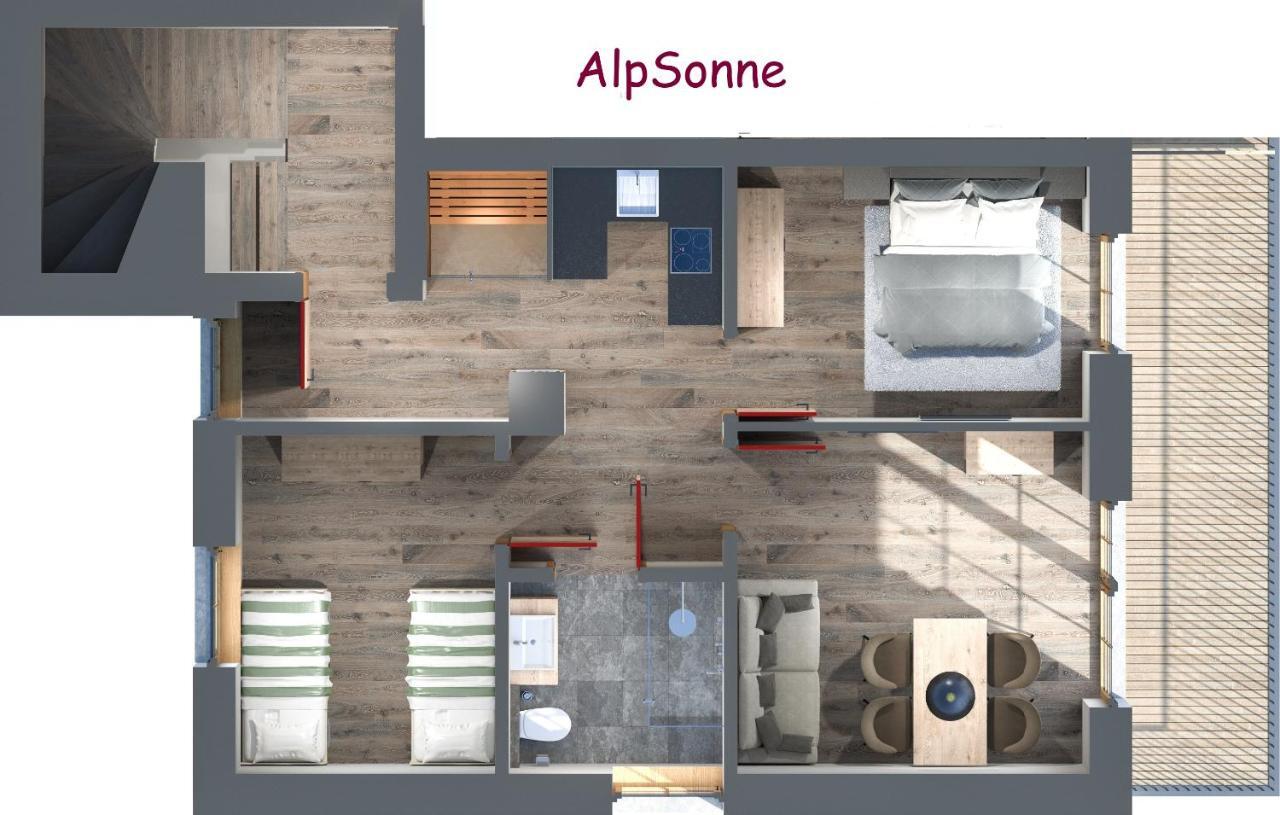 شقة Alpfee Lechtal باخ المظهر الخارجي الصورة